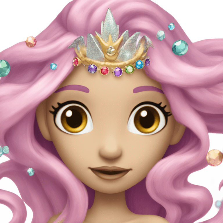 Princess mermaid ￼ emoji