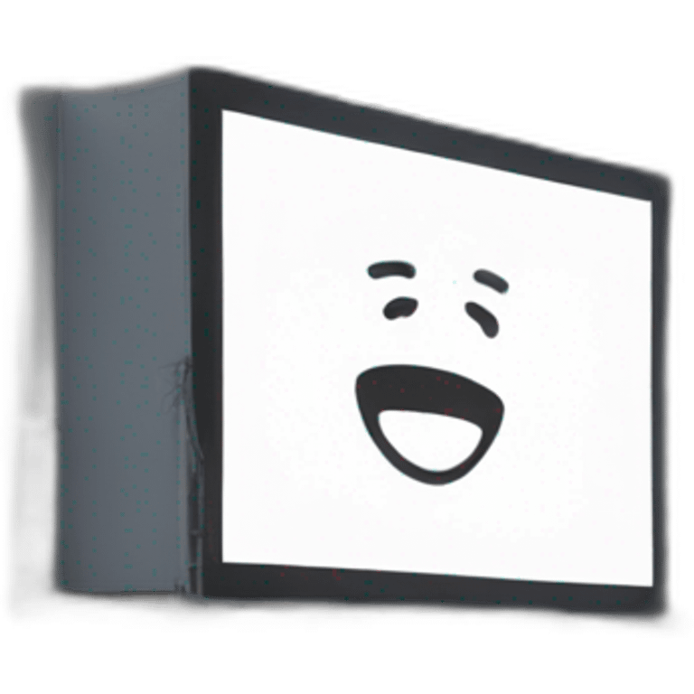 an advertisement billboard emoji