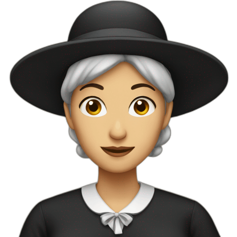 Hasidic woman emoji