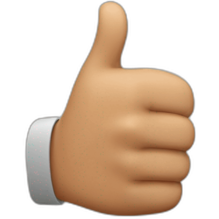 Men thumbs up emoji