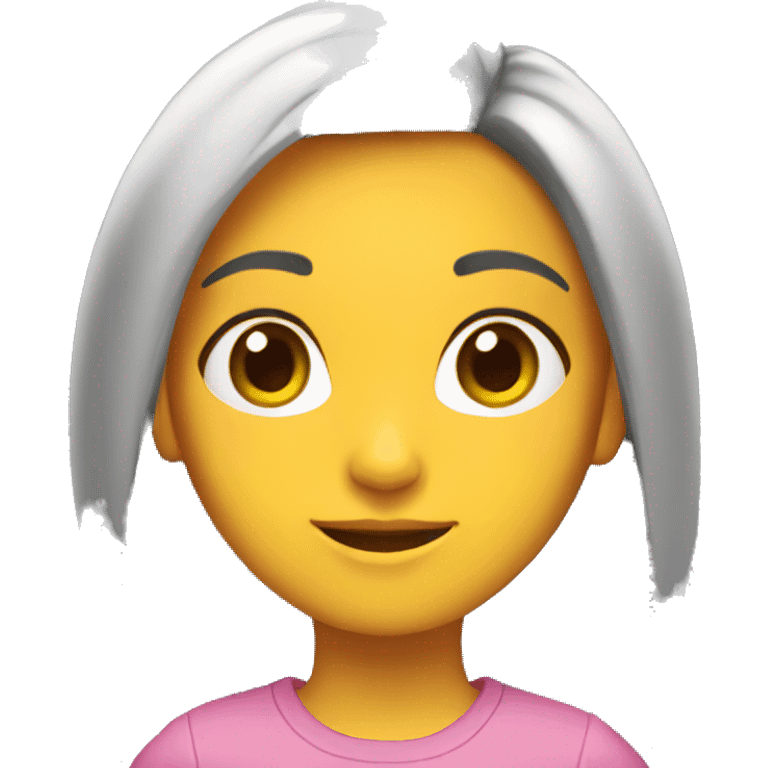 chica joven emoji