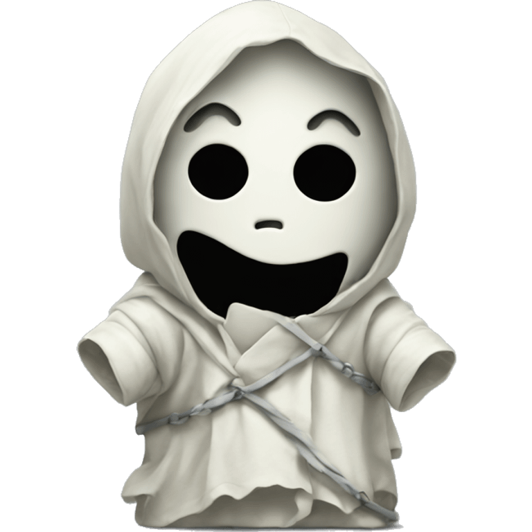 Ghost with straight jacket  emoji