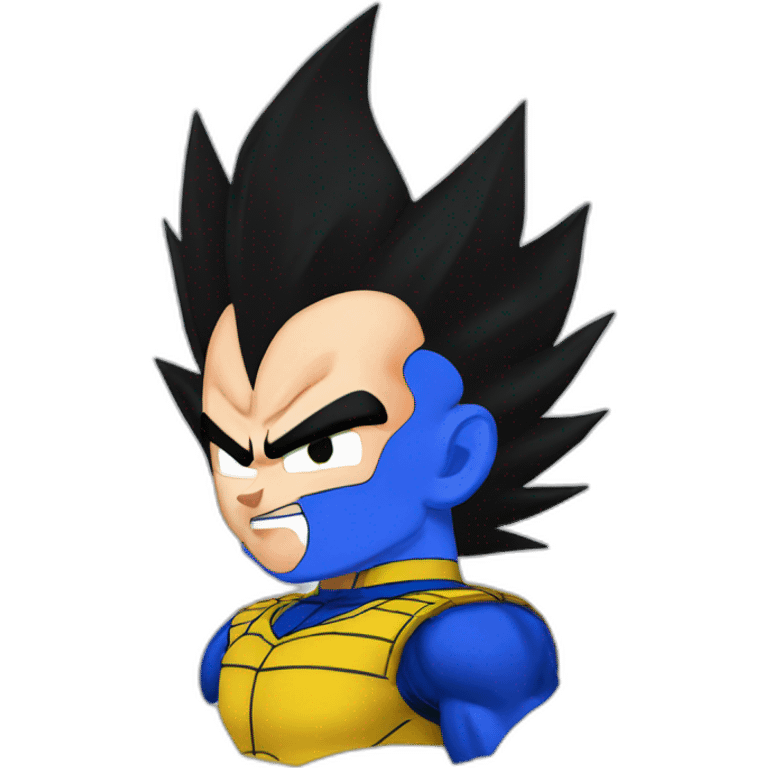 vegeta head emoji