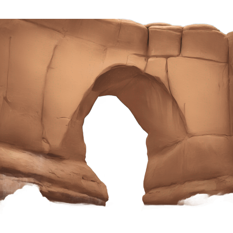 an arch like those found in arches national park emoji