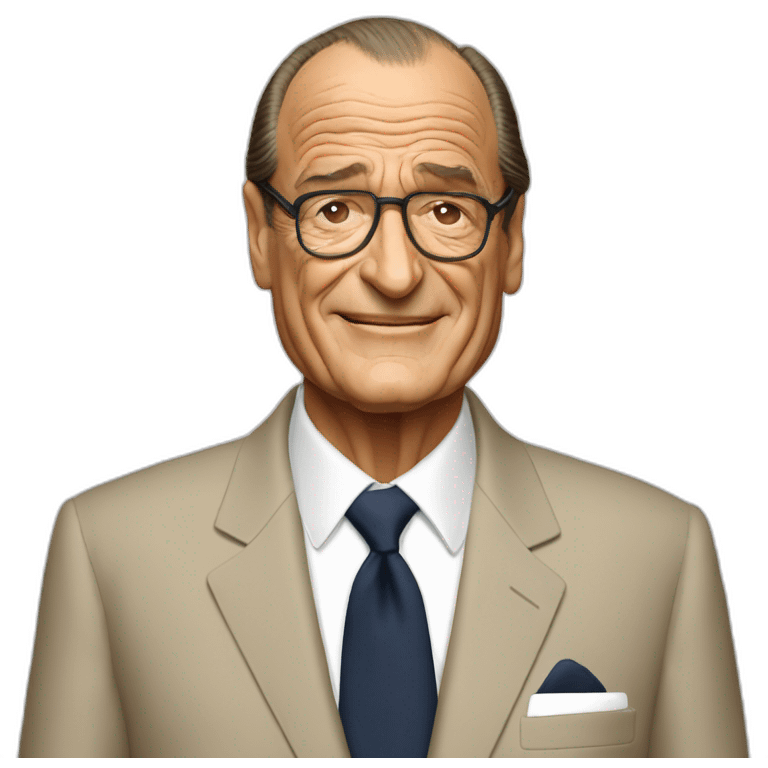 Jacque chirac  emoji