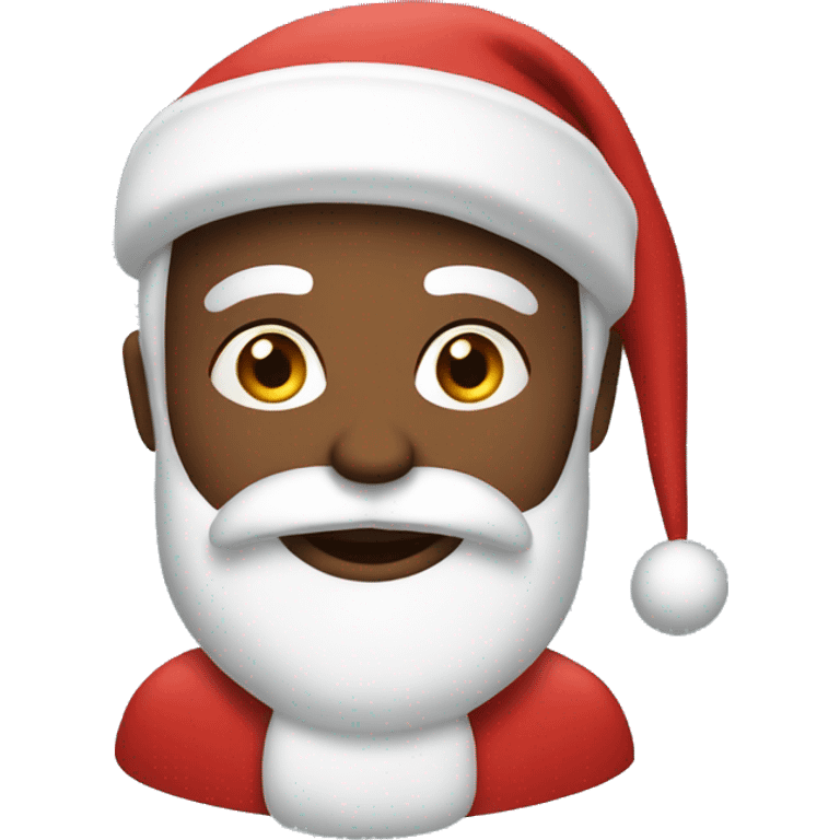 Santa completó  emoji