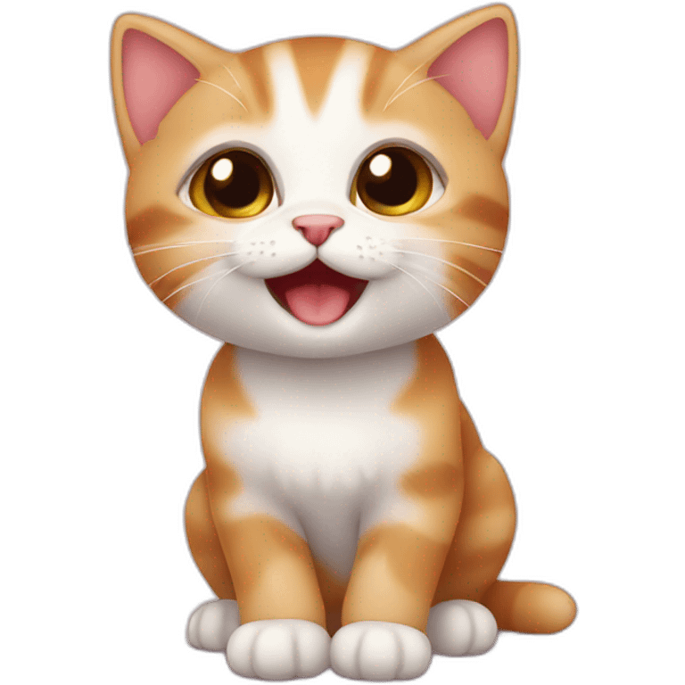 cute kitten emoji