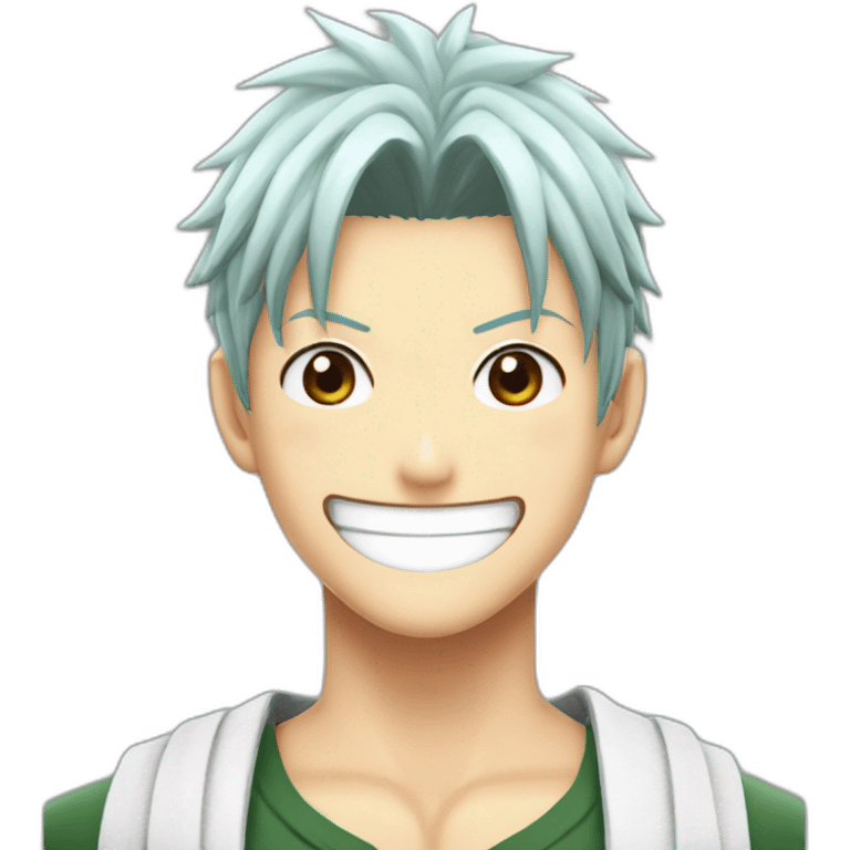 Mackenyu zoro smile emoji