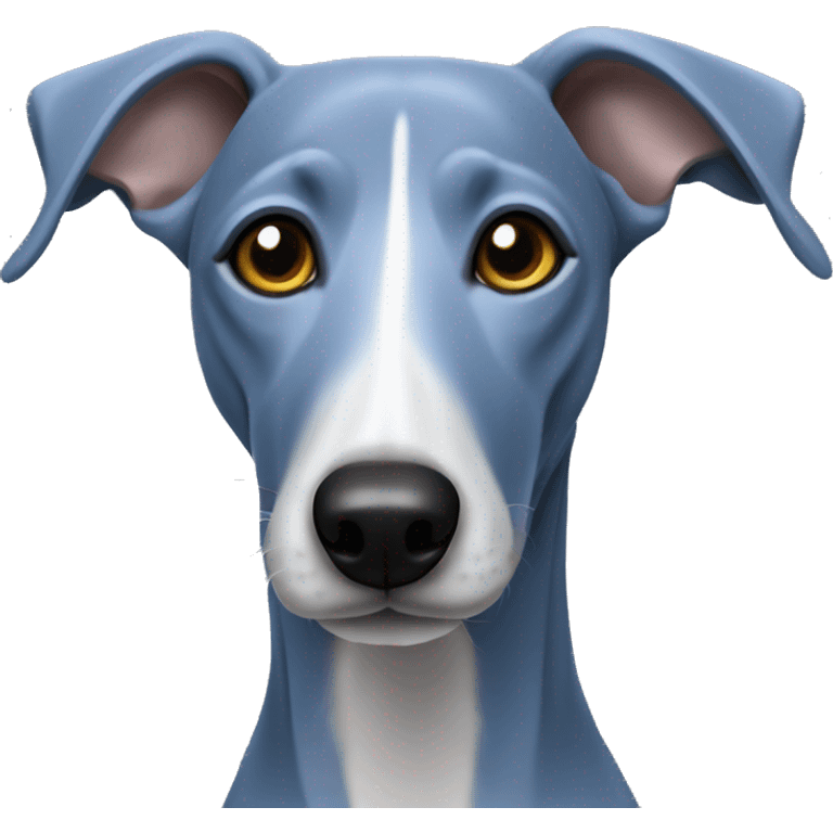 Blue whippet emoji