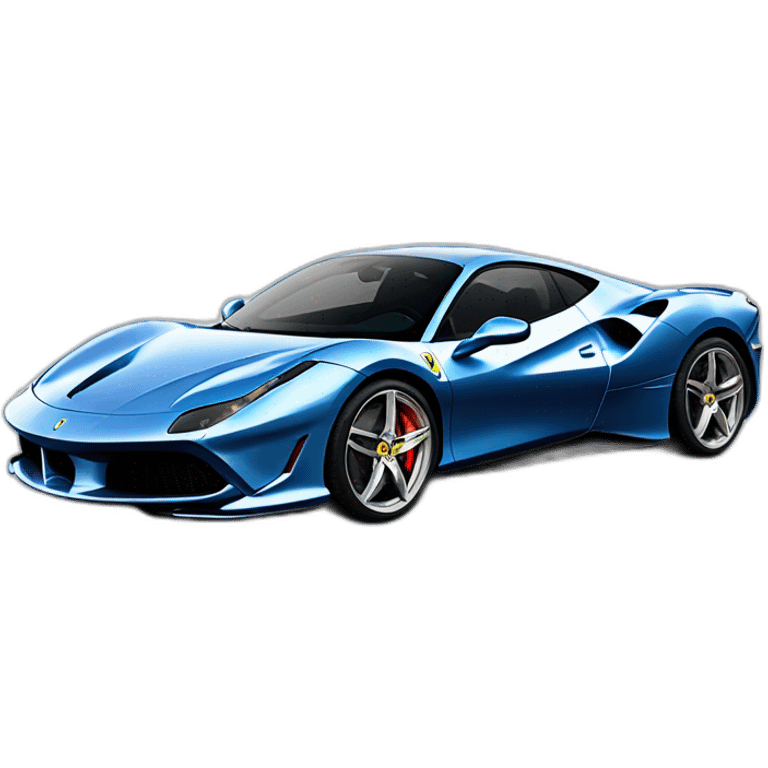 Ferrari f8 tributo emoji