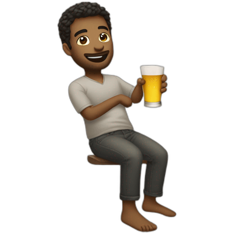 prove-to-not-be-drunk-by-holding-one-leg-up emoji