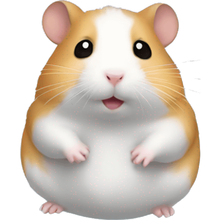 hamster in a bubble emoji