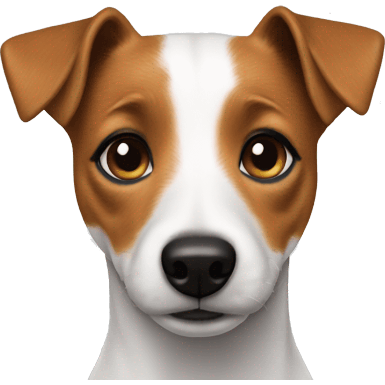 Two female jack russell terrier emoji