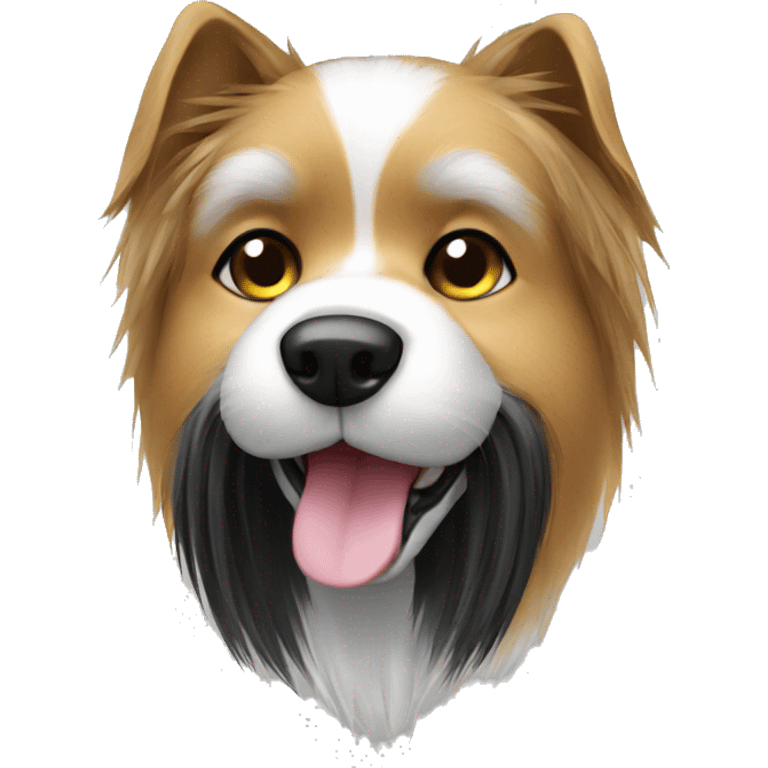 dog slicker brush emoji