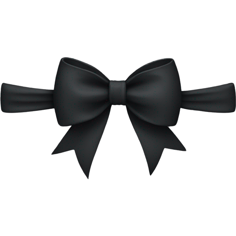 black bow emoji