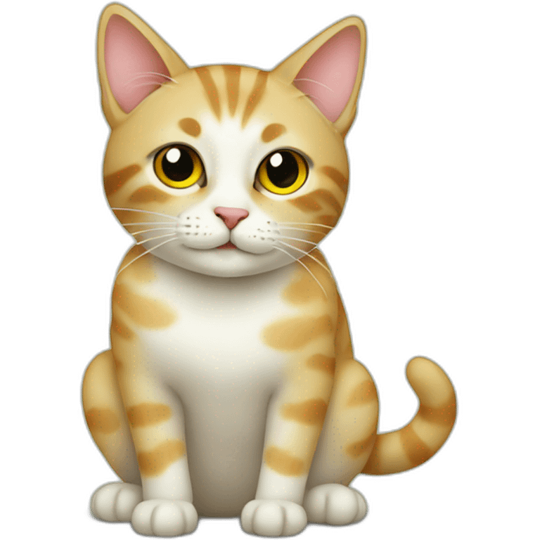 cute cat in Pakistani style  emoji