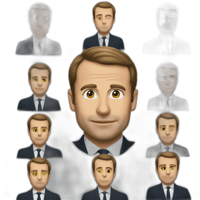 Macron énervé emoji