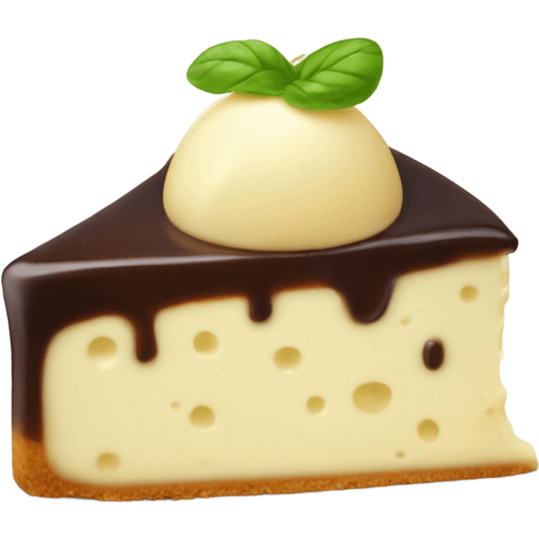 cheese cake puding emoji