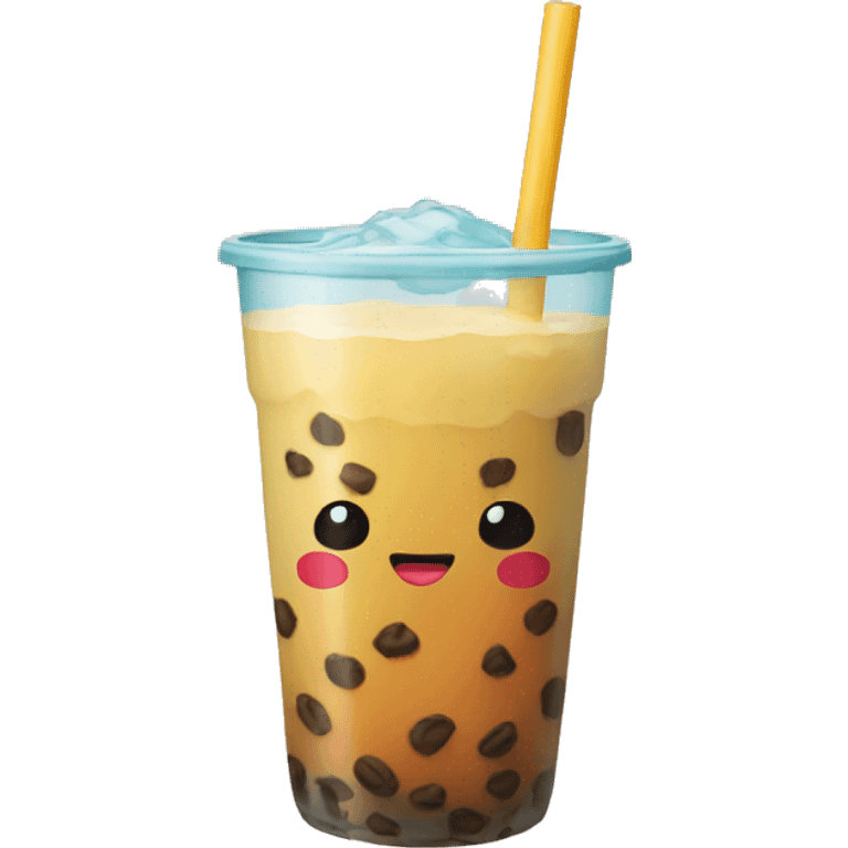 Boba drink emoji