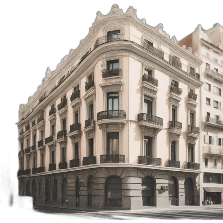 Building callao madrid spain emoji