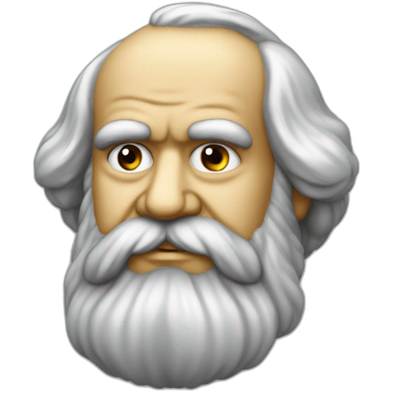 karl marx with breasts emoji