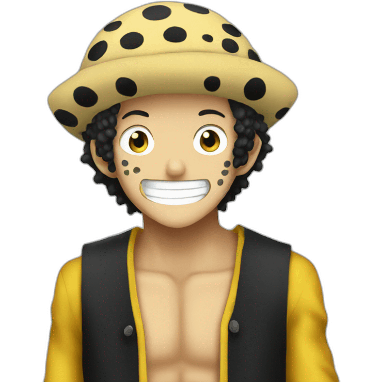 Trafalgar law One piece emoji