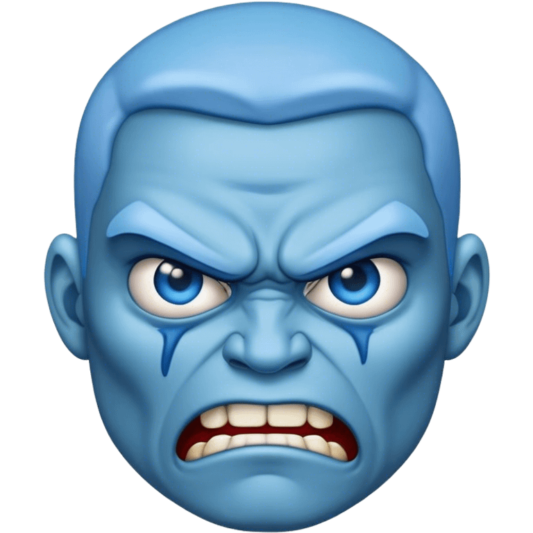 angry blue guy emoji