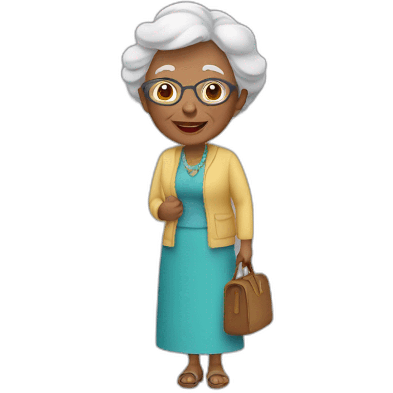 travel grandmothers emoji