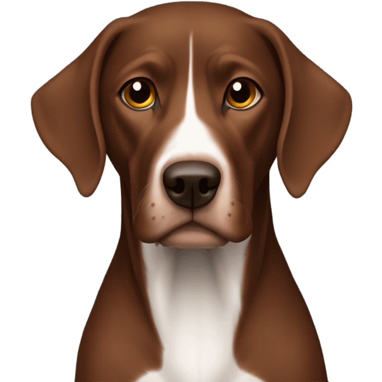 viszla dog black and brown rain emoji