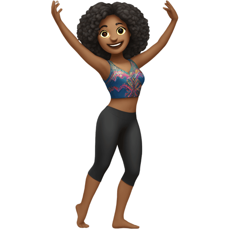 Brazilian dance instructor emoji