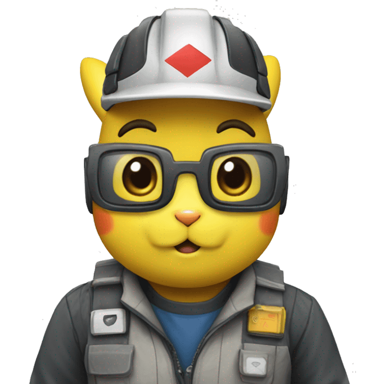 Pikachu ingeniero emoji