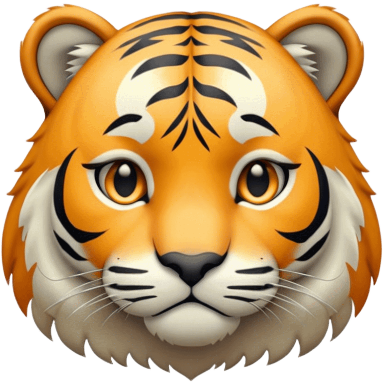 Sad tiger emoji