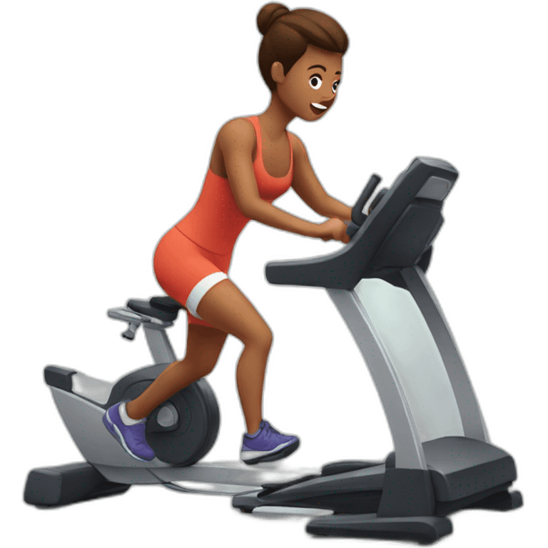 Cardio exercises  emoji