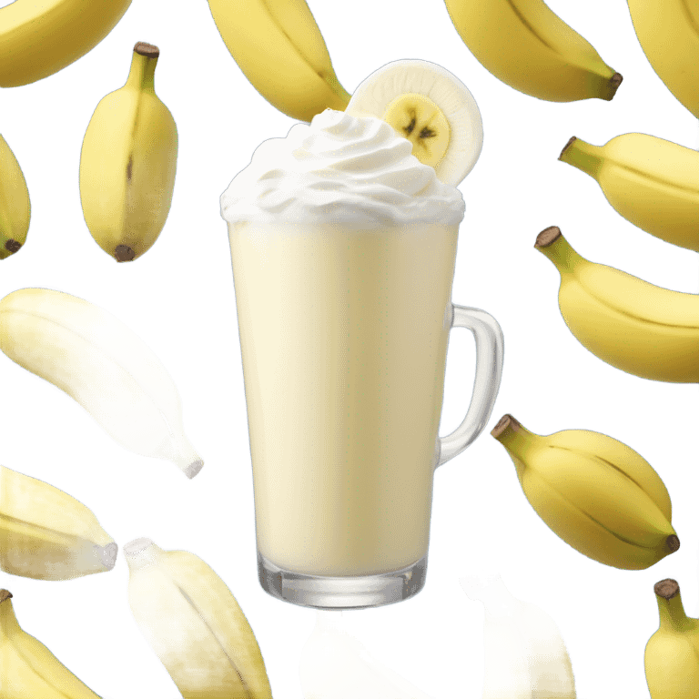 Banana shake  emoji