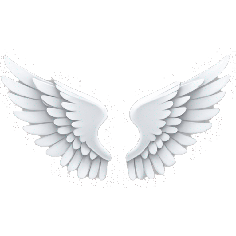 white gold wing angle emoji