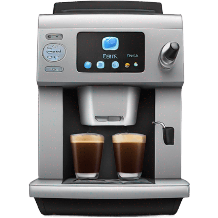 Coffee machine on TV emoji