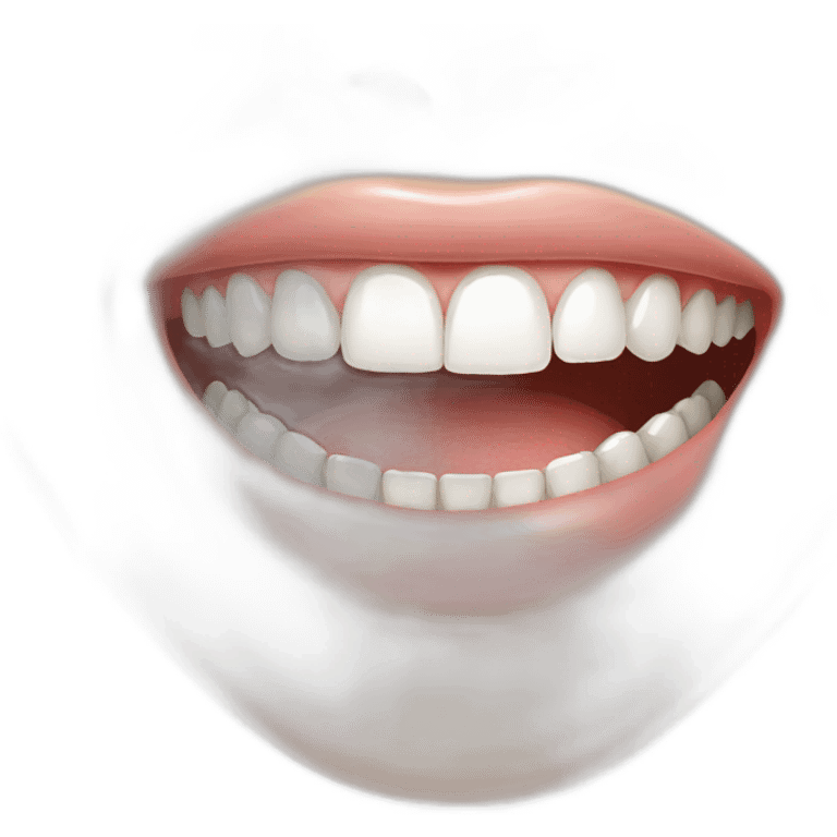 teeth whitening emoji