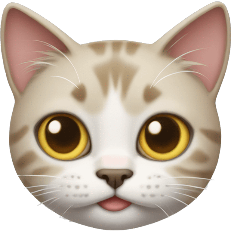 a cat seems despise you emoji