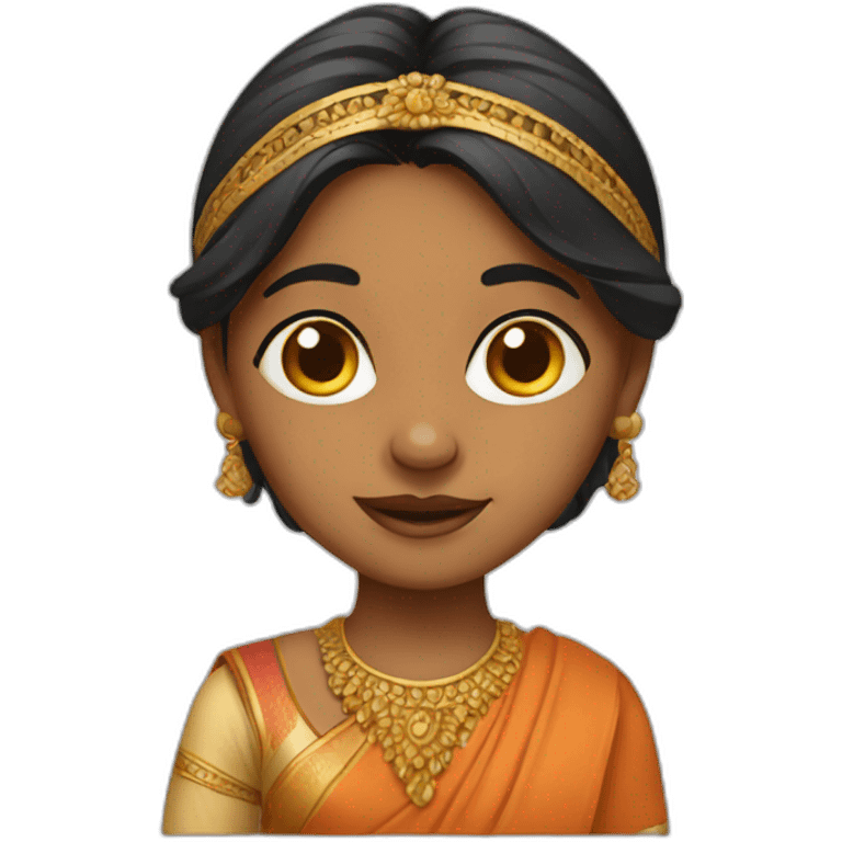 Indian girl emoji