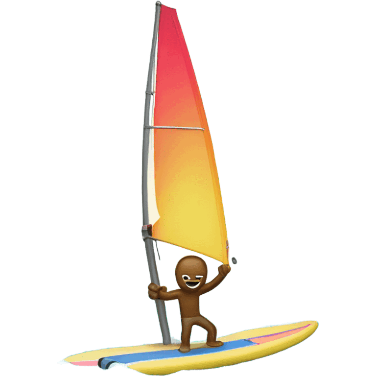 Windsurfer no wind  emoji