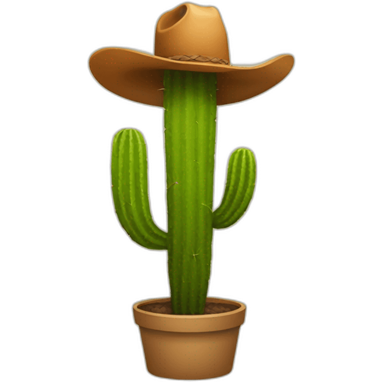 Cactus with Cowboy Hat emoji