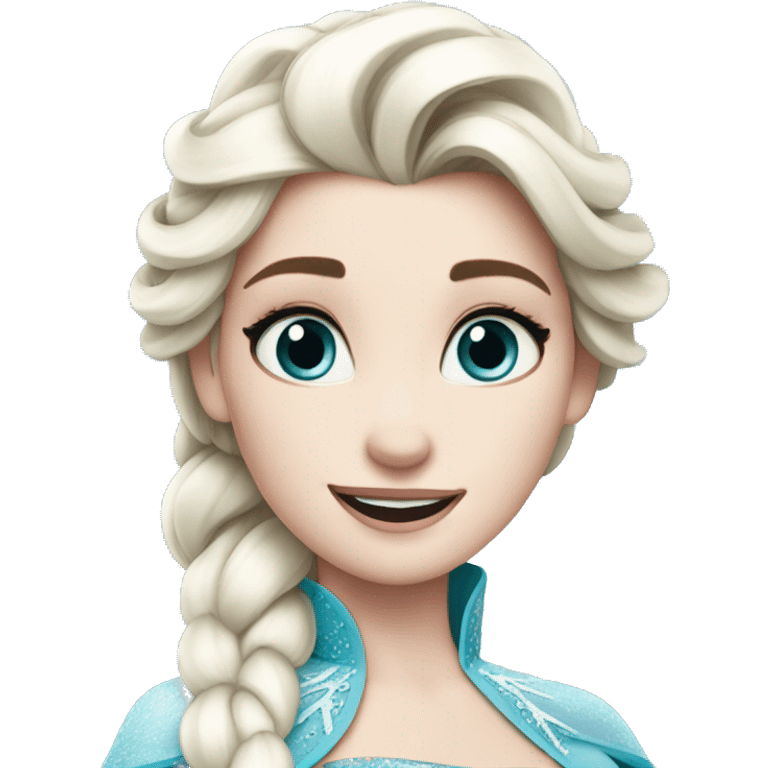 Elsa from Frozen emoji