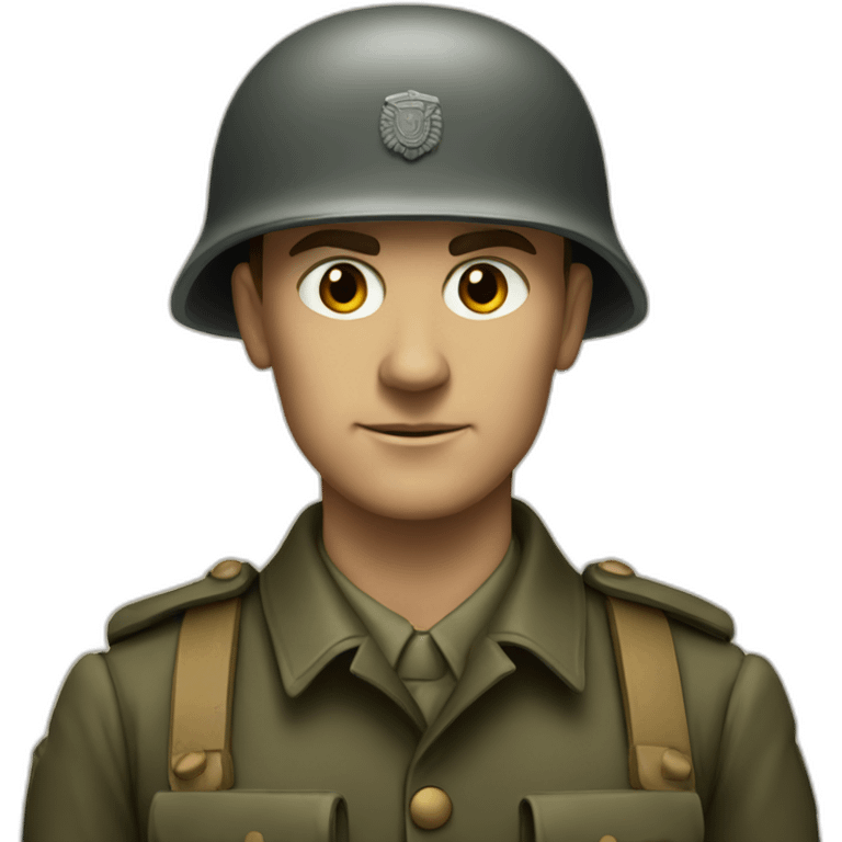 German soldier of 1943 emoji