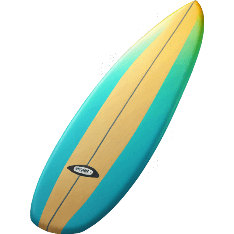 O pisica pe o placa de surf emoji