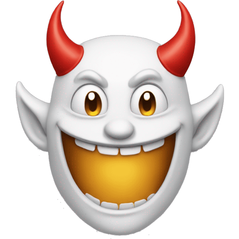 Smiling devil emoji