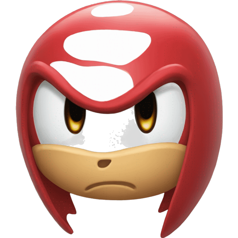 Knuckles from sonic emoji