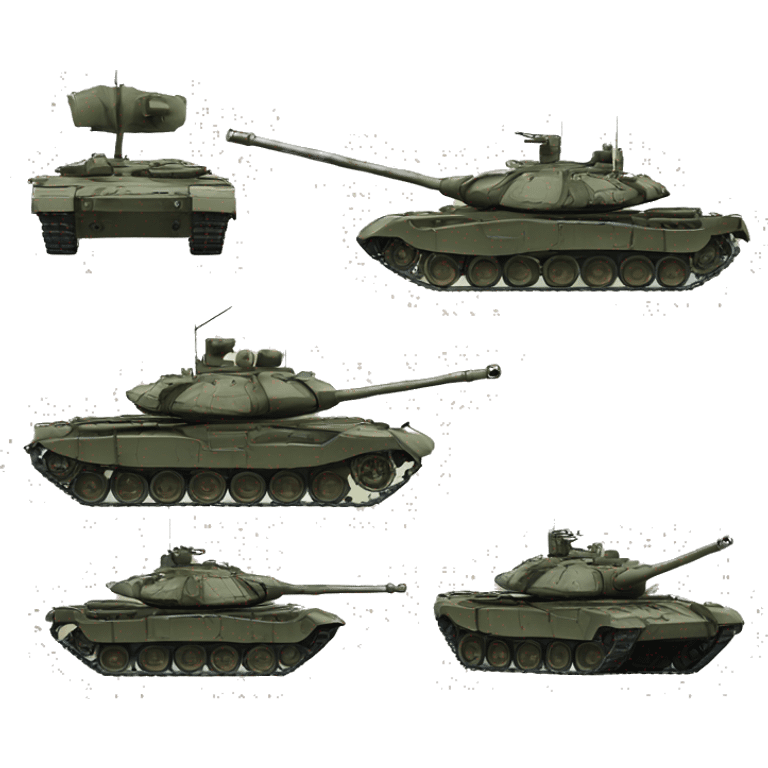 T-90 russian tank emoji