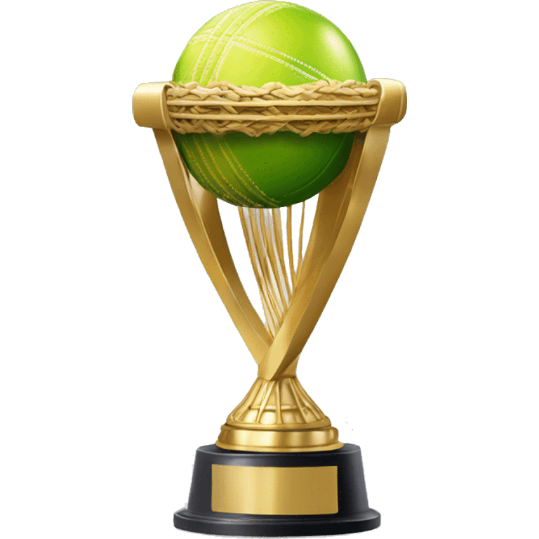 Cricket world Cup 2024 trophy emoji