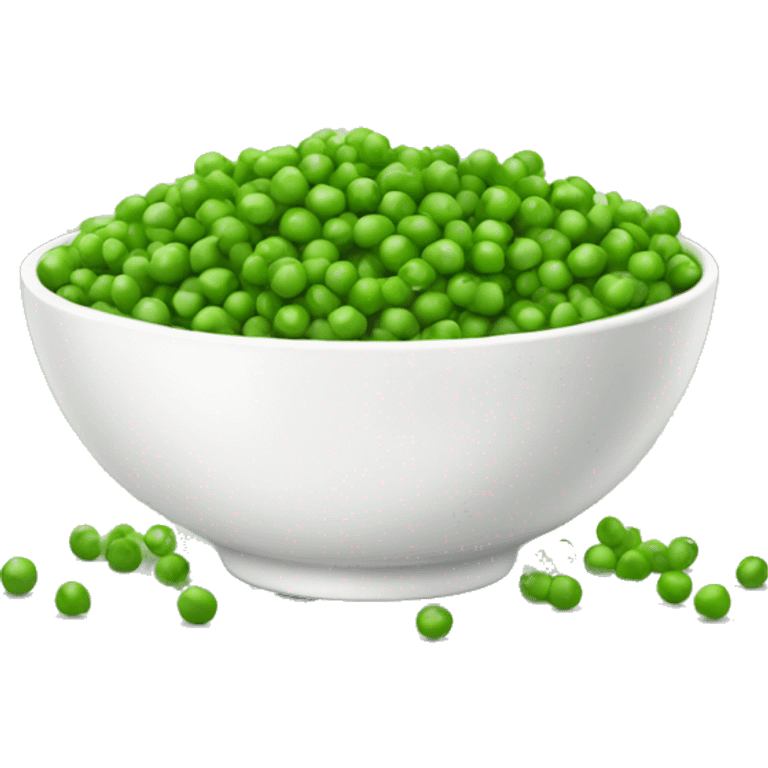 a bowl of peas emoji