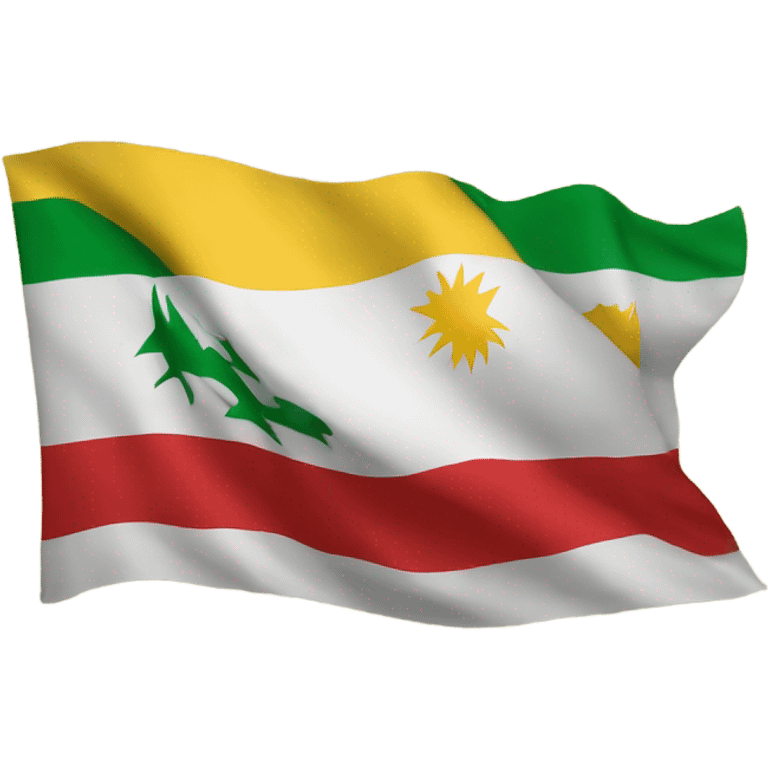 Kurdistan flag emoji emoji